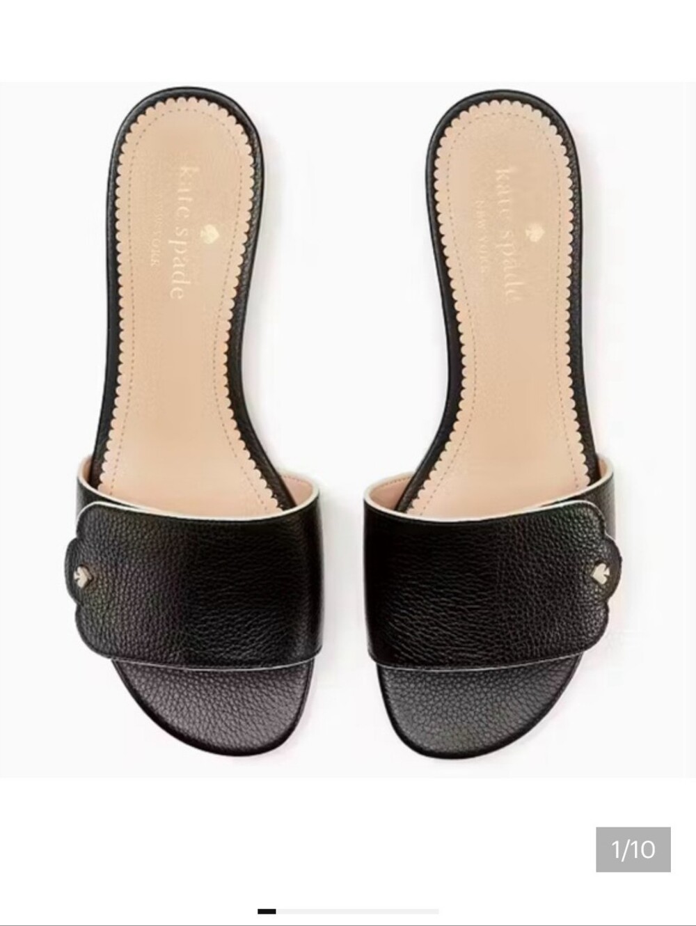 Kate Spade New York woman  SlideSandal In Black size 9
